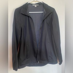 Athletic Black Zip up Jacket